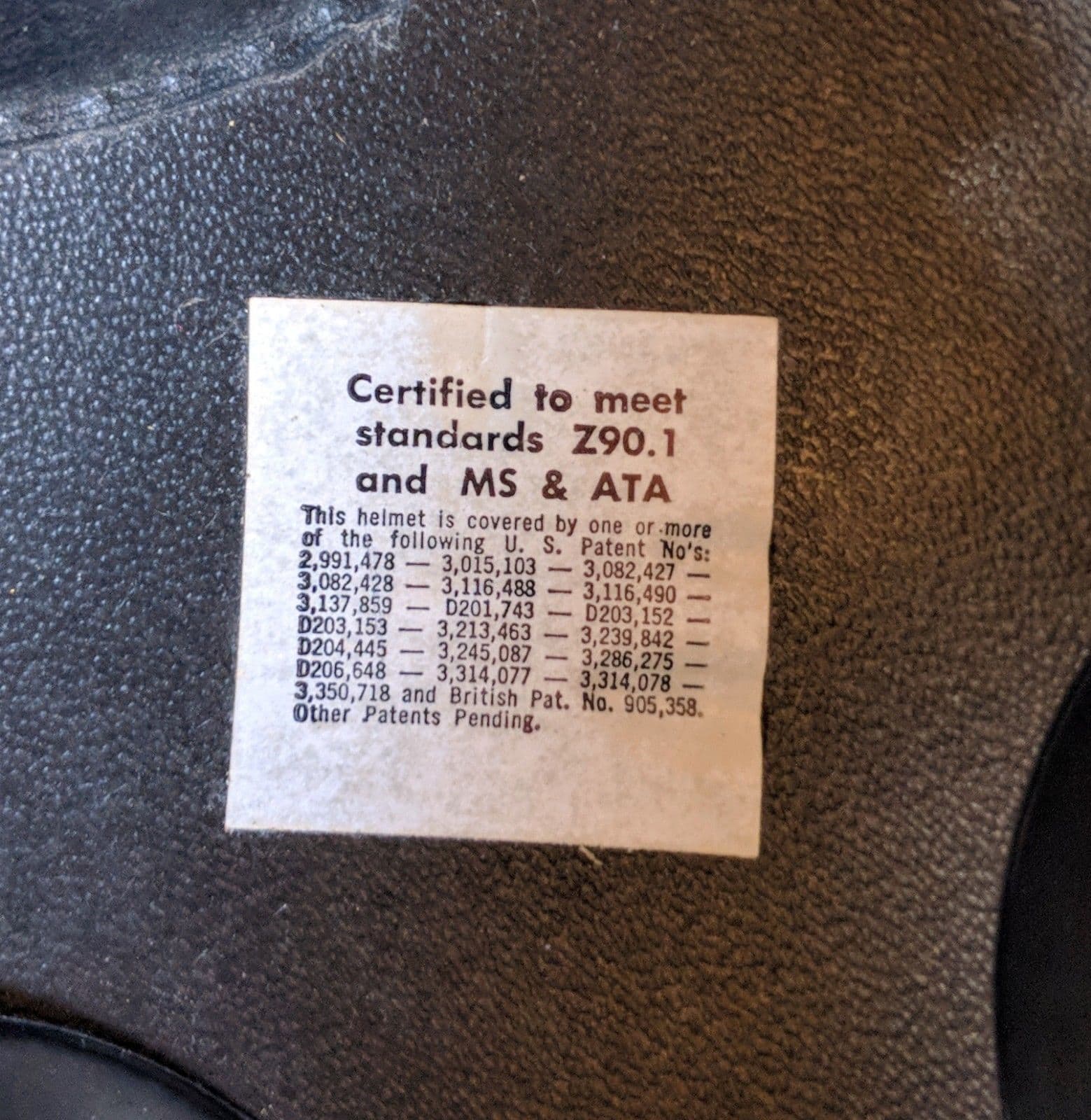 7534 Sears Buco Helmet